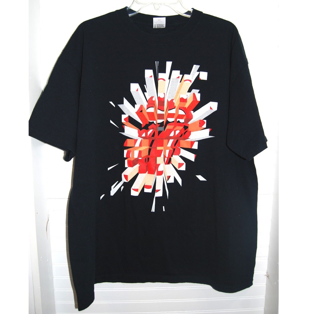 Vintage Rolling Stones t-shirt Men's XL A Bigger Bang 2005 Concert Tour Anvil